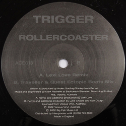 Trigger (3) Rollercoaster Vinyl 12" USED