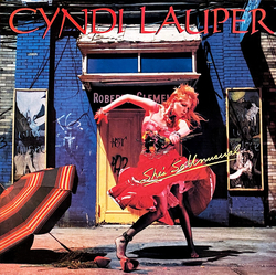 Cyndi Lauper She's So Unusual Vinyl LP USED