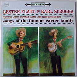 Flatt & Scruggs / Maybelle Carter / The Foggy Mountain Boys Songs Of The Famous Carter Family Vinyl LP USED