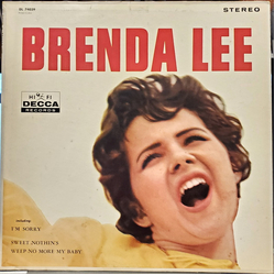 Brenda Lee Brenda Lee Vinyl LP USED