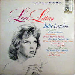 Julie London Love Letters Vinyl LP USED