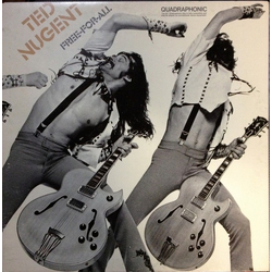 Ted Nugent Free-For-All Vinyl LP USED