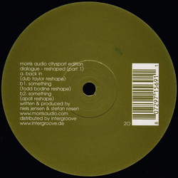 Dialogue Reshaped (Part 1) Vinyl 12" USED