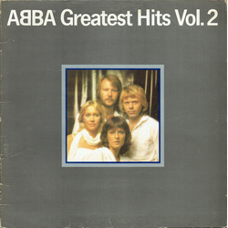 ABBA Greatest Hits Vol. 2 Vinyl LP USED