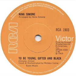 Nina Simone To Be Young, Gifted And Black Vinyl 7" USED