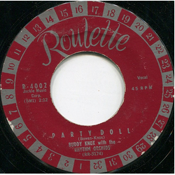 Buddy Knox / The Rhythm Orchids Party Doll Vinyl 7" USED