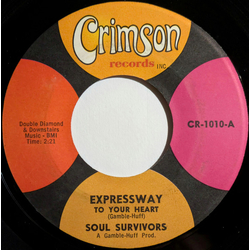 Soul Survivors Expressway To Your Heart Vinyl 7" USED