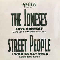 The Joneses / Street People Love Contest / I Wanna Get Over Vinyl 12" USED