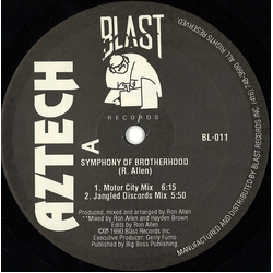 Aztech Symphony Of Brotherhood Vinyl 12" USED