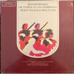Modest Mussorgsky / Süddeutsche Philharmonie / Prof. Ernest Breitner Pictures At An Exhibition / Night On Bald Mountain Vinyl LP USED
