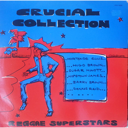 Various Crucial Collection (Reggae Superstars) Vinyl LP USED