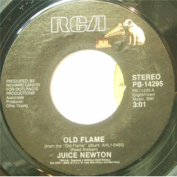 Juice Newton Old Flame / One Touch Vinyl 7" USED