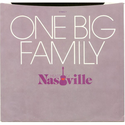 Heart Of Nashville One Big Family Vinyl 7" USED