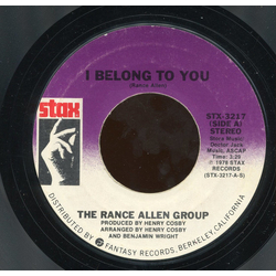 The Rance Allen Group I Belong To You / The Wheel Of Life Vinyl 7" USED