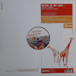 Ashen & Walker / Shaun Escoffery Music In My Life Pt. 1 Vinyl 12" USED