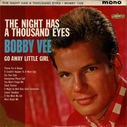 Bobby Vee The Night Has A Thousand Eyes Vinyl LP USED