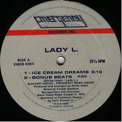Lady L. Ice Cream Dreams Vinyl 12" USED