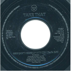 Take That Why Can't I Wake Up With You USED VINYL 7INCH SINGLE JUKEBOX