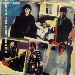 The Boomtown Rats I Don't Like Mondays Vinyl 7" USED