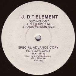 J.D. (4) Going On Vinyl 12" USED
