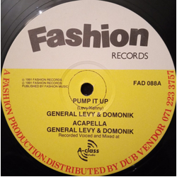 General Levy / Dominic (2) Pump It Up Vinyl 12" USED