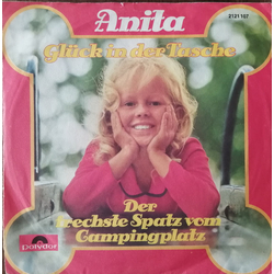 Anita Hegerland Glück In Der Tasche / Der Frechste Spatz Vom Campingplatz Vinyl 7" USED