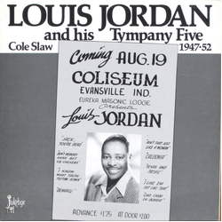 Louis Jordan And His Tympany Five Cole Slaw Vinyl LP USED