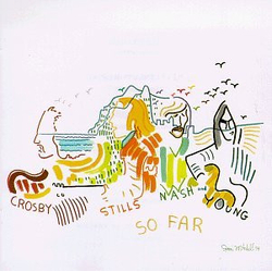 Crosby, Stills, Nash & Young So Far Vinyl LP USED