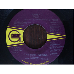 The Temptations Power Vinyl 7" USED