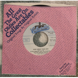 Elvis Presley How Great Thou Art / His Hand In Mine Vinyl 7" USED