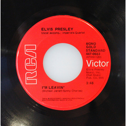 Elvis Presley I'm Leavin' / Heart Of Rome Vinyl 7" USED