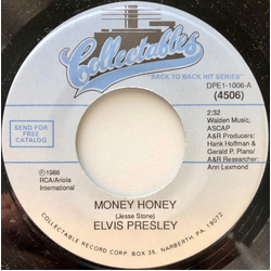 Elvis Presley Money Honey Vinyl 7" USED