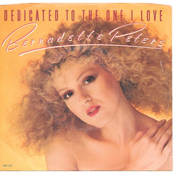 Bernadette Peters Dedicated To The One I Love Vinyl 7" USED