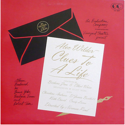 Christine Andreas / D'Jamin Bartlett / Craig Lucas / Keith David Alec Wilder - Clues To A Life Vinyl LP USED