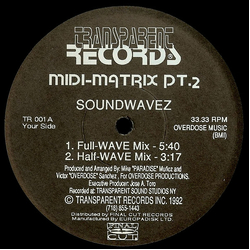 Midi-Matrix Soundwavez Pt. 2 Vinyl 12" USED