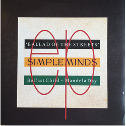Simple Minds Ballad Of The Streets Vinyl 7" USED
