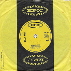 Billy Paul Me & Mrs Jones Vinyl 7" USED