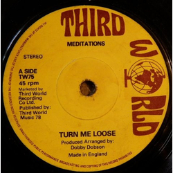 The Meditations / Johnny Clarke Turn Me Loose / One -Two-Three Vinyl 7" USED