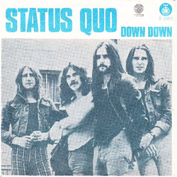 Status Quo Down Down / Nightride Vinyl 7" USED