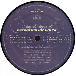 Glenn Underground / Mike Benson Operation Jaz House Vinyl 12" USED