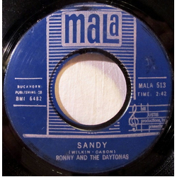 Ronny & The Daytonas Sandy Vinyl 7" USED