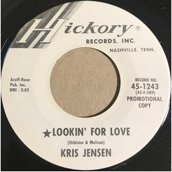 Kris Jensen Lookin' For Love Vinyl 7" USED