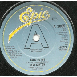 Lew Kirton Talk To Me Vinyl 7" USED