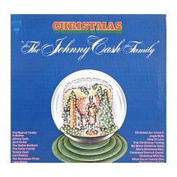 The Johnny Cash Family Christmas Vinyl LP USED