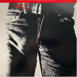 The Rolling Stones Sticky Fingers Vinyl LP USED