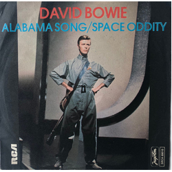 David Bowie Alabama Song / Space Oddity Vinyl 7" USED