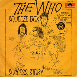 The Who Squeeze Box Vinyl 7" USED