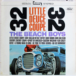 The Beach Boys Little Deuce Coupe Vinyl LP USED