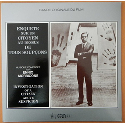 Ennio Morricone Enquete Sur Un Citoyen Au-Dessus De Tous Soupçons (Bande Originale Du Film) Vinyl LP USED