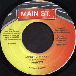 Hawkeye (4) Arrest Mi Officer Vinyl 7" USED